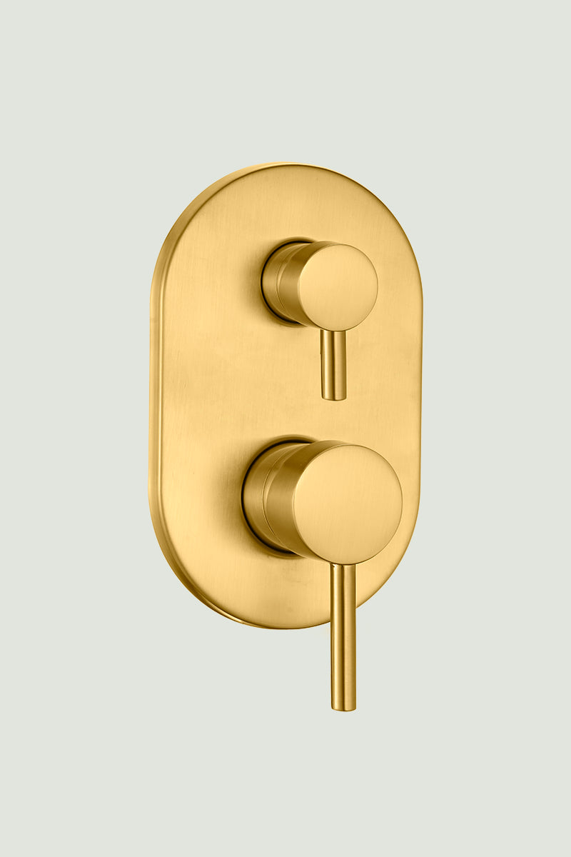 Mezclador Ducha Tube con Diverter: Estilo y Comodidad | Pozzo